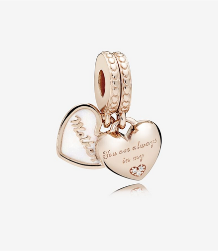 Pandora Moments Mother And Daughter Split Dangle