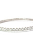 14K Gold And 3.07 CTW Diamond Bangle Bracelet