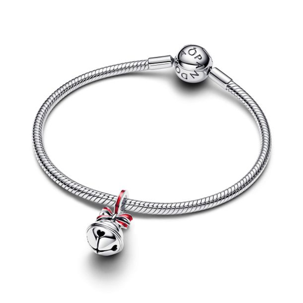 Pandora Holiday Bell Dangle Charm
