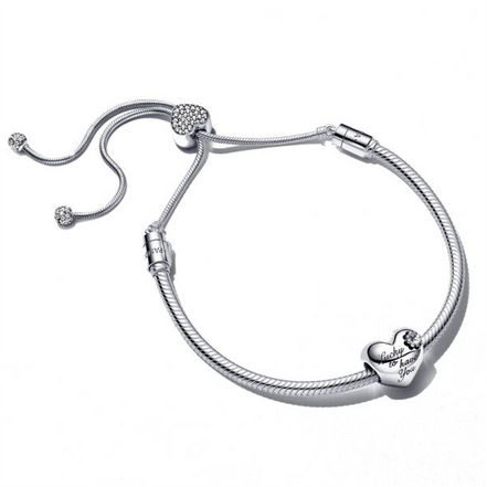 Pandora Heart And Clover Bracelet Gift Set