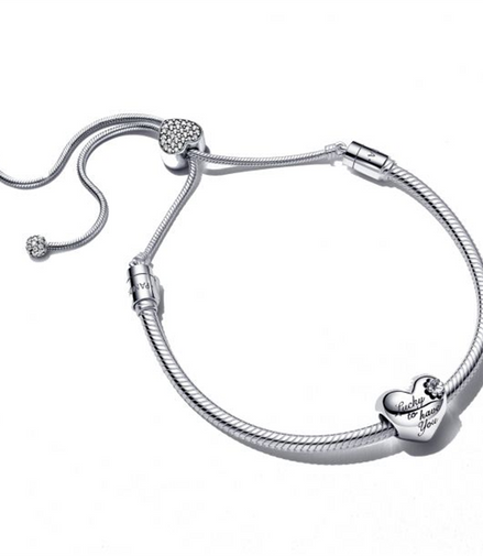 Pandora Heart And Clover Bracelet Gift Set