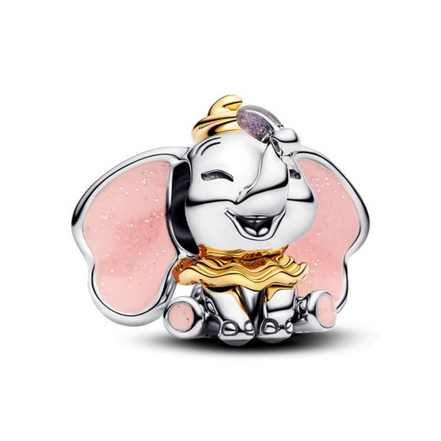 Pandora - Disney Dumbo Two-Tone Sterling Silver and Gold-Plated Charm