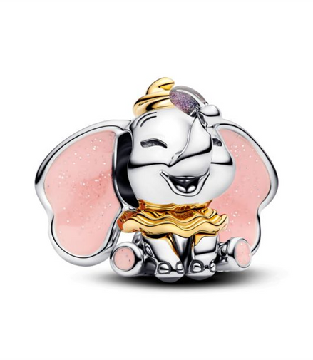 Pandora - Disney Dumbo Two-Tone Sterling Silver and Gold-Plated Charm