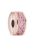 Pink Pavé Clip Charm
