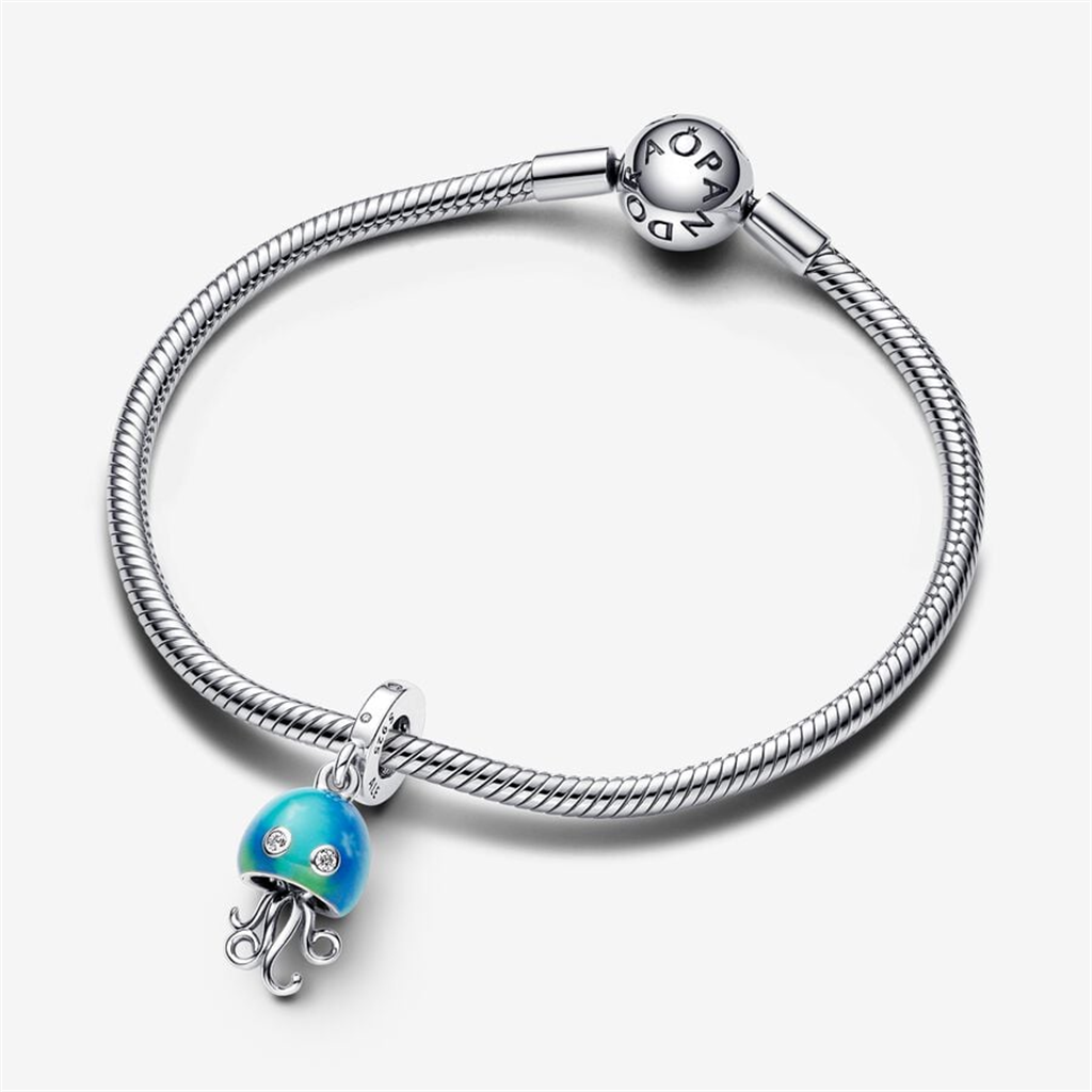 Pandora Moments Color-Changing Jellyfish Dangle Charm