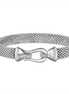 Phillip Gavriel Silver And 0.09 CTW Diamond Medium Popcorn Horsebit Bracelet