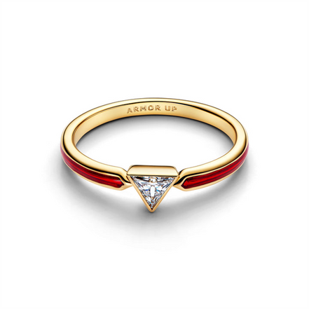 Pandora Marvel Iron Man Ring Size 7.5