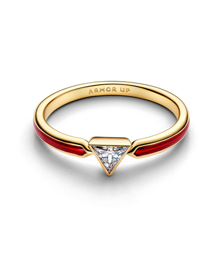 Pandora Marvel Iron Man Ring Size 7.5