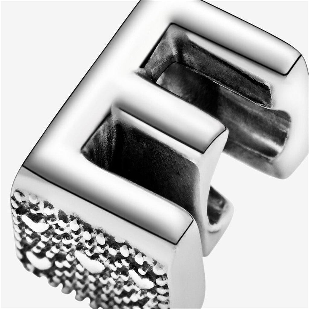 Pandora Moments Letter E Alphabet Charm