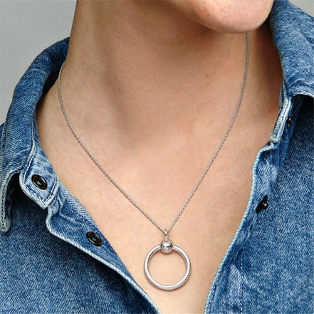 Pandora Moments Small O Pendant