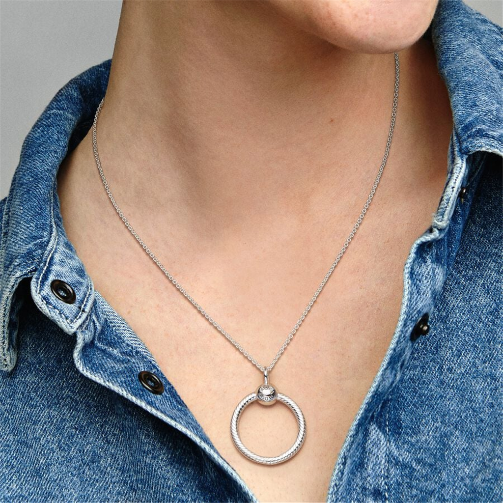 Pandora Moments Small O Pendant