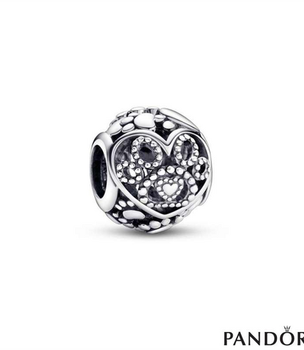 Pandora Me Fur Baby Hearts & Paw Prints Charm
