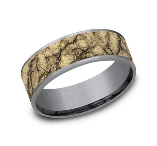 Benchmark "The Parthenon" Wedding Band