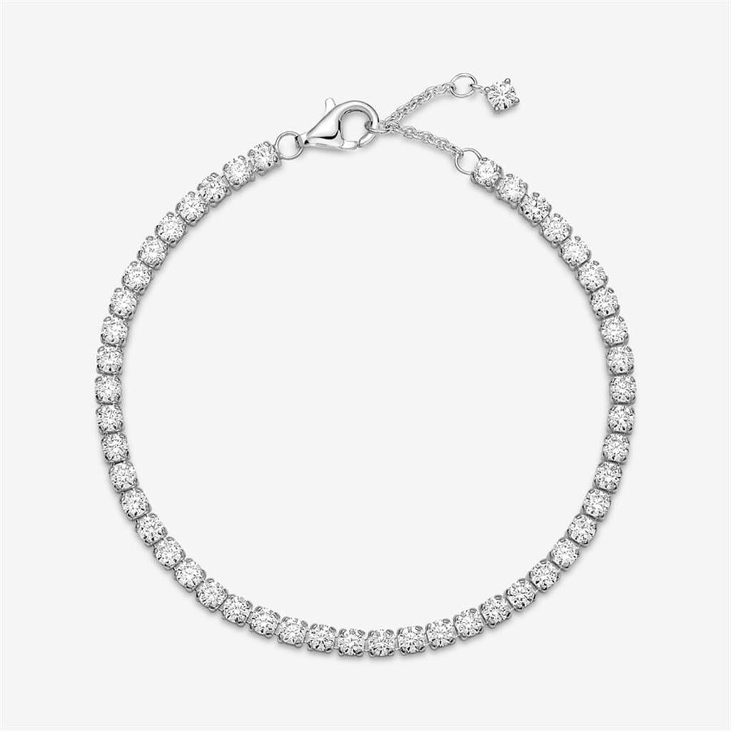 Pandora Timeless Sparkling Tennis Bracelet Size 16