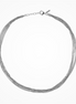 Desmos Rhodium Plated Spark Necklace