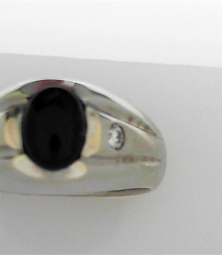 Colored Stone Rings  -  Men'