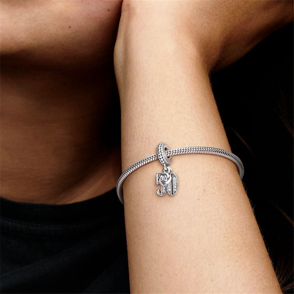 Pandora Moments 50th Celebration Dangle Charm