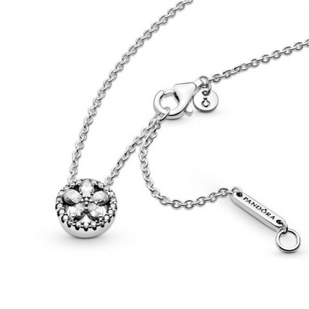 Pandora Timeless Sparkling Snowflake Collier Necklace