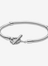 Pandora Moments T-Bar Snake Chain Bracelet Size 23
