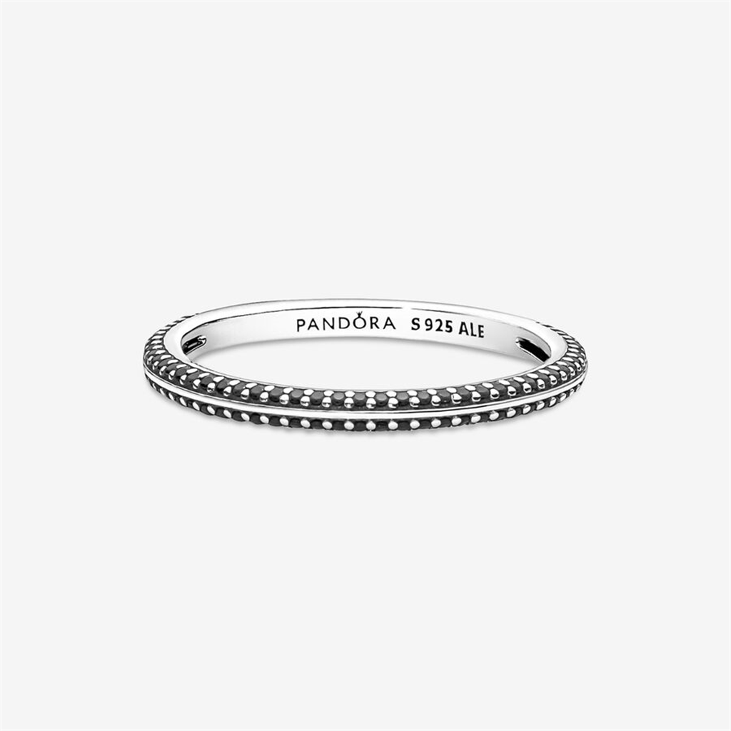 Pandora ME Black Pavé Ring Size 5