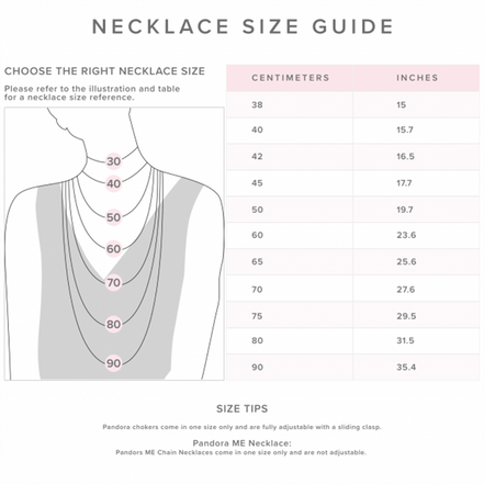 Pandora Timeless Sparkling Snowflake Collier Necklace