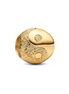 Pandora Textured Yin and Yang Gold-Plated Mini Charm