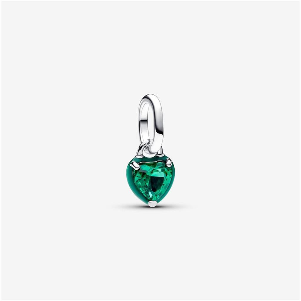 Pandora ME Green Chakra Heart Mini Dangle Charm