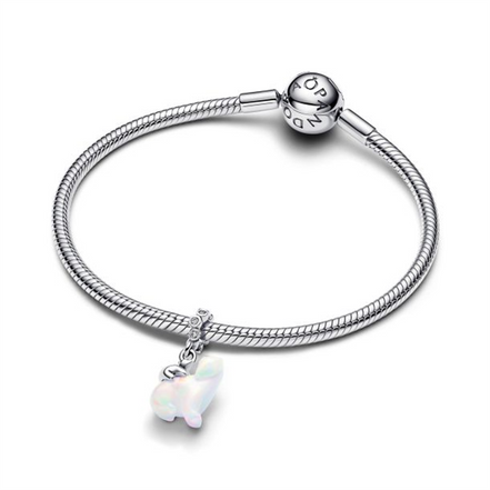 Pandora Polar Bear Mother & Cub Dangle Charm
