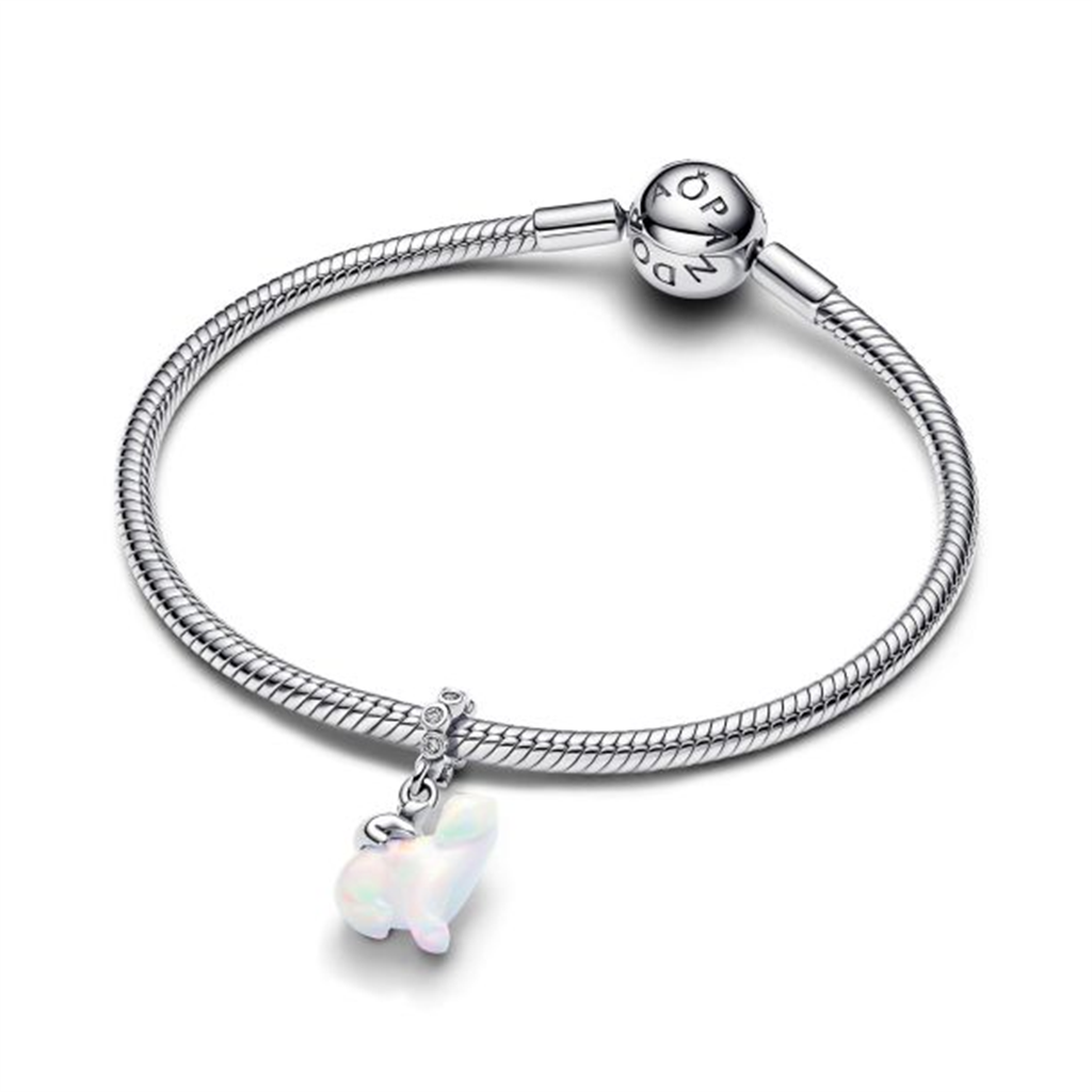 Pandora Polar Bear Mother & Cub Dangle Charm