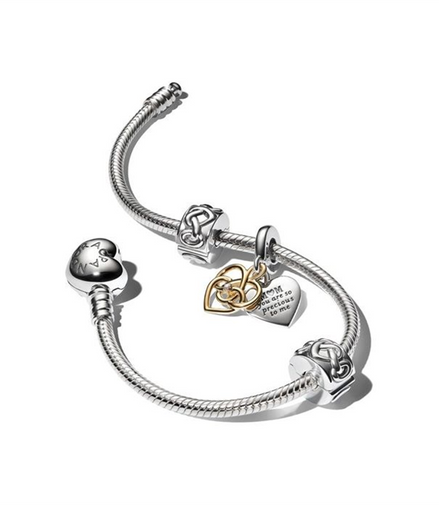 Pandora Timeless Lab-Grown Diamond And Hearts Bracelet Gift Set