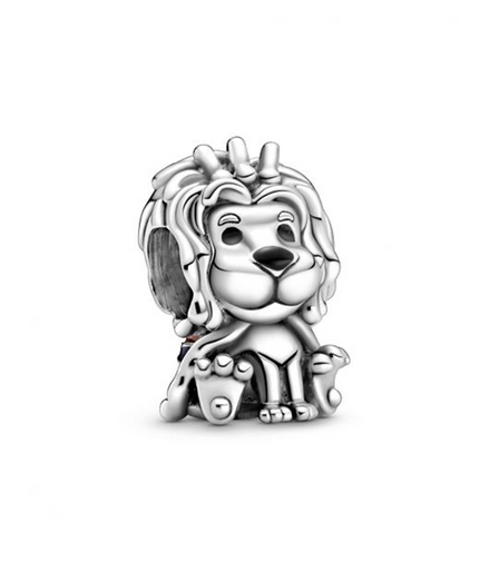 Pandora Moments Wavy Union Jack Lion Charm