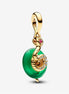 Pandora Moments Snake Green Murano Glass Dangle Charm