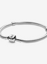 Pandora Moments Iconic Barrel Clasp Snake Chain Bracelet Size19