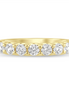 14K Yellow Gold 1 CTW Lab Grown Diamond Half Eternity Band