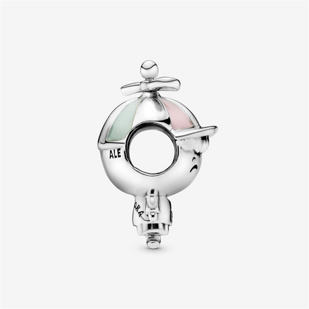 Pandora Moments Boy Silver Charm