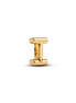 Pandora Letter I Alphabet Gold-Plated Charm