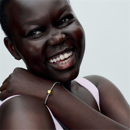 Pandora Moments Golden Mini Murano Glass Charm