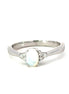 Opal and Diamond Ring