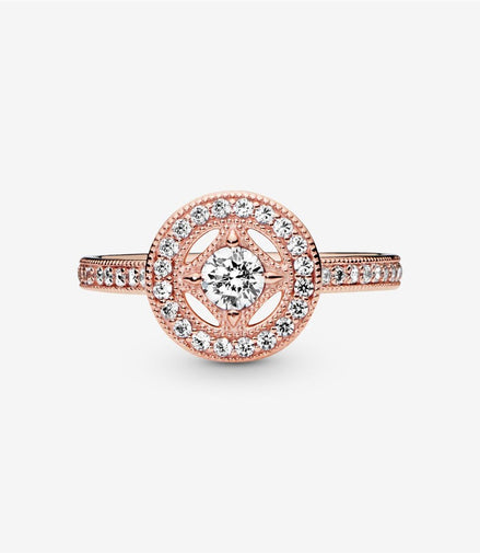 Pandora Timeless Vintage Circle Ring Size 6