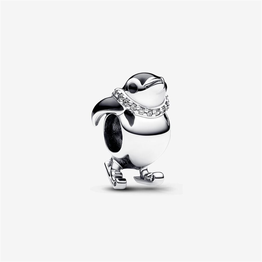 Pandora Moments Skiing Penguin Charm