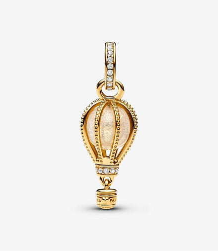 Pandora Moments Sparkling Clear Hot Air Balloon Dangle Charm
