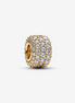 Pandora Timeless Sparkling Pavé Triple-Row Charm