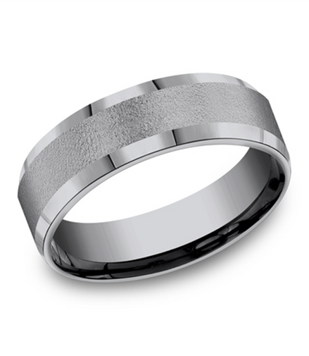 Benchmark "The Alpha" Wedding Band