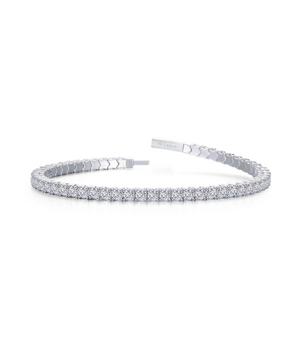 Lafonn 5.85 CTW Simulated Diamond Flexible Tennis Bracelet