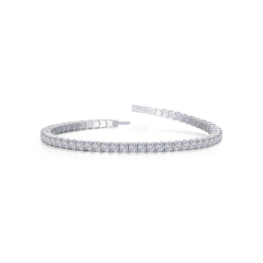 Lafonn 5.85 CTW Simulated Diamond Flexible Tennis Bracelet