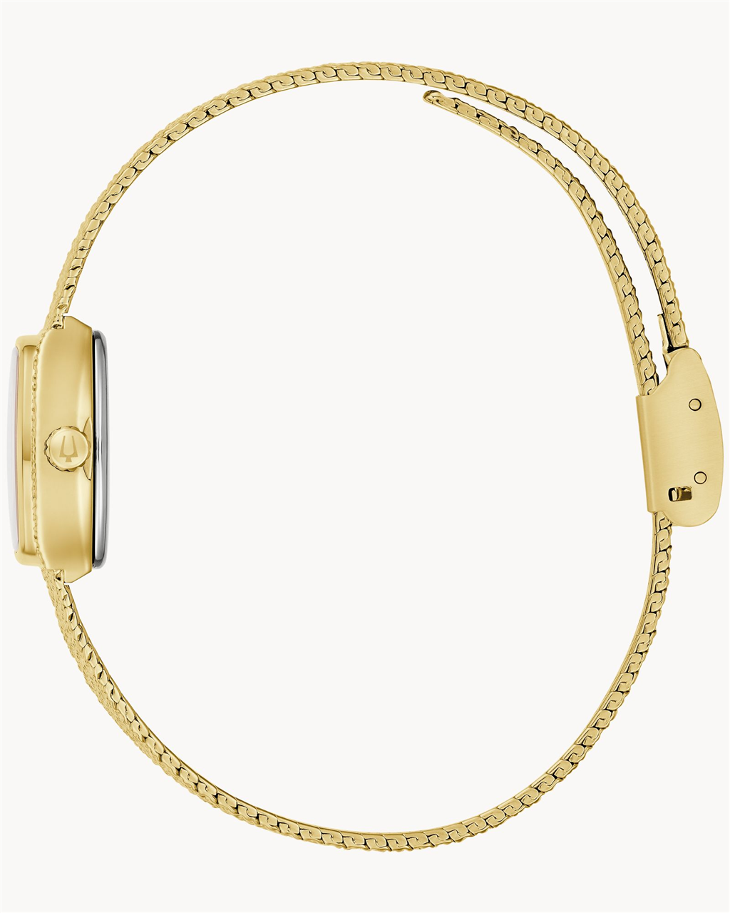 Bulova Ladies Classic Goddess Of Time Gold Plated Analog Watch