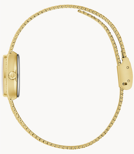 Bulova Ladies Classic Goddess Of Time Gold Plated Analog Watch