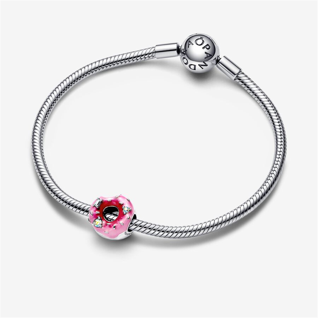 Pandora Moments Sparkling Sprinkled Donut Charm