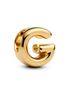 Pandora Letter G Alphabet Gold-Plated Charm
