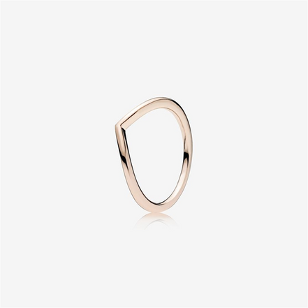 Pandora Timeless Polished Wishbone Ring Size 9